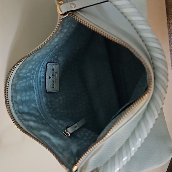 KATE SPADE Mint Carmina Elliot Place Satchel Leather Bag - Picture 12 of 15